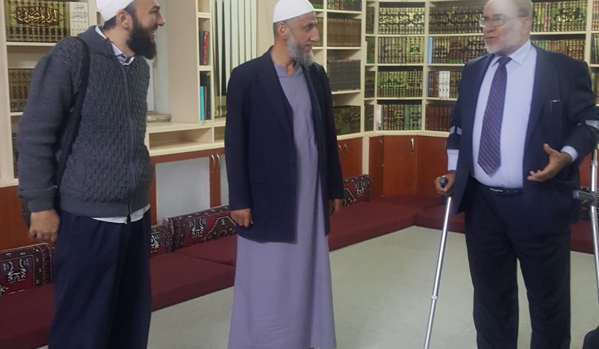 Kudüs Eski Müftüsü Şeyh İkrime Sabri Efendi Hak Dilara Vakfı Ziyareti