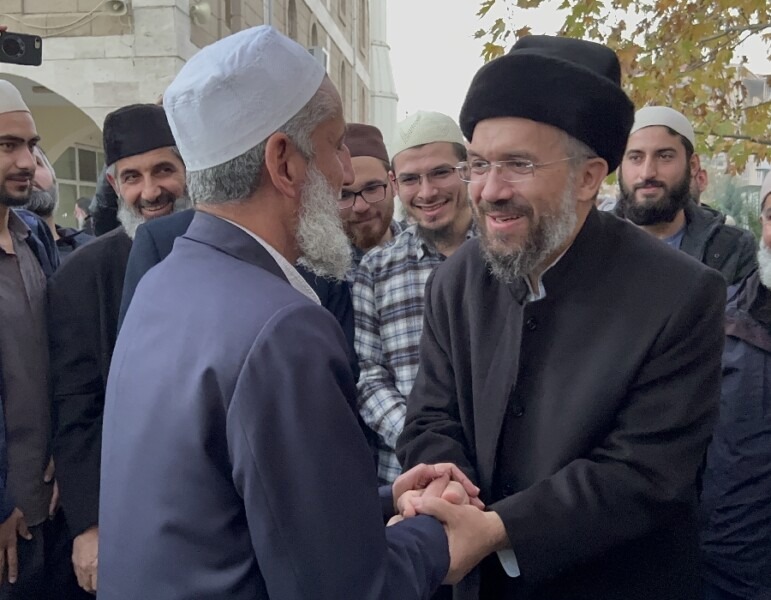 İhsan Şenocak Hocaefendi Medresemizi Ziyaret Etti